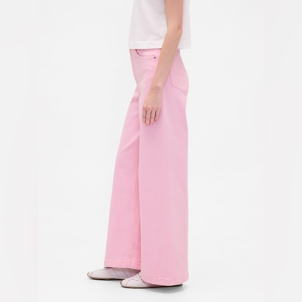 Sky High Rise Stride Wide-Leg Jeans - Picture 2 of 10